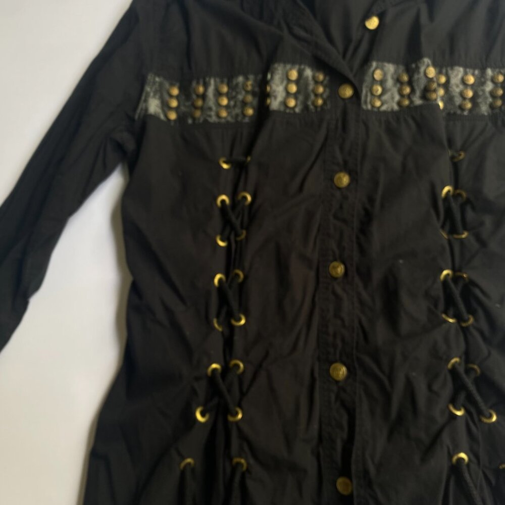 Vintage Versace Button Down Top - image 4
